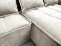 Coltar extensibil dreapta 4 locuri ELTAP, RT-18MAN, Campo, 265x196x88 cm, lemn/poliester, bej