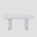 Masuta de cafea Alto, Homla, 100x60x45 cm, MDF, gri lucios