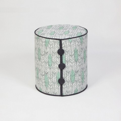 Taburet Homitis, Dots - 14-836, 41x41x46 cm