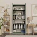 Dulap multifunctional, Hanah Home, Lisa 1600-135, 80x190x37 cm, PAL, Verde