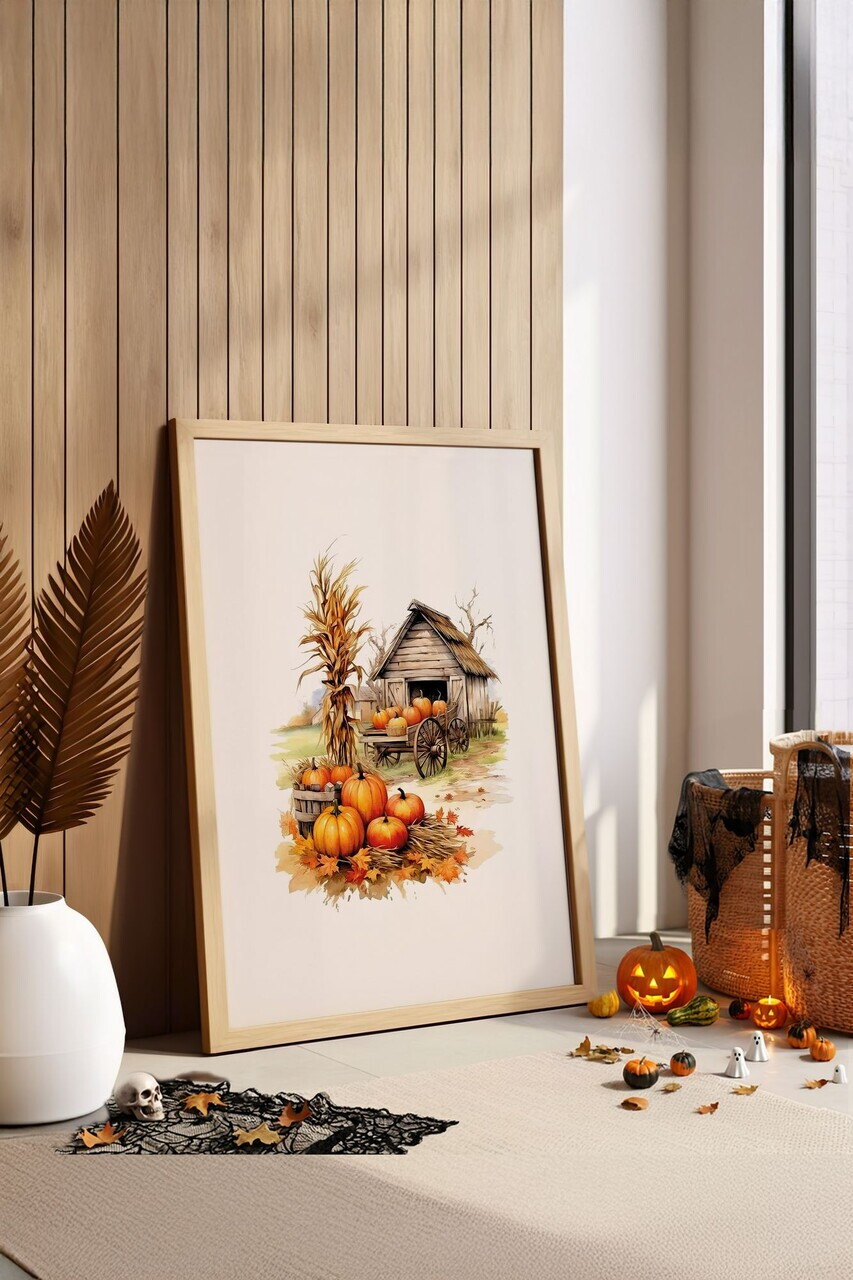 Tablou decorativ, Arthllwnmodel77-5070, MDF, Multicolor — imaginea 2