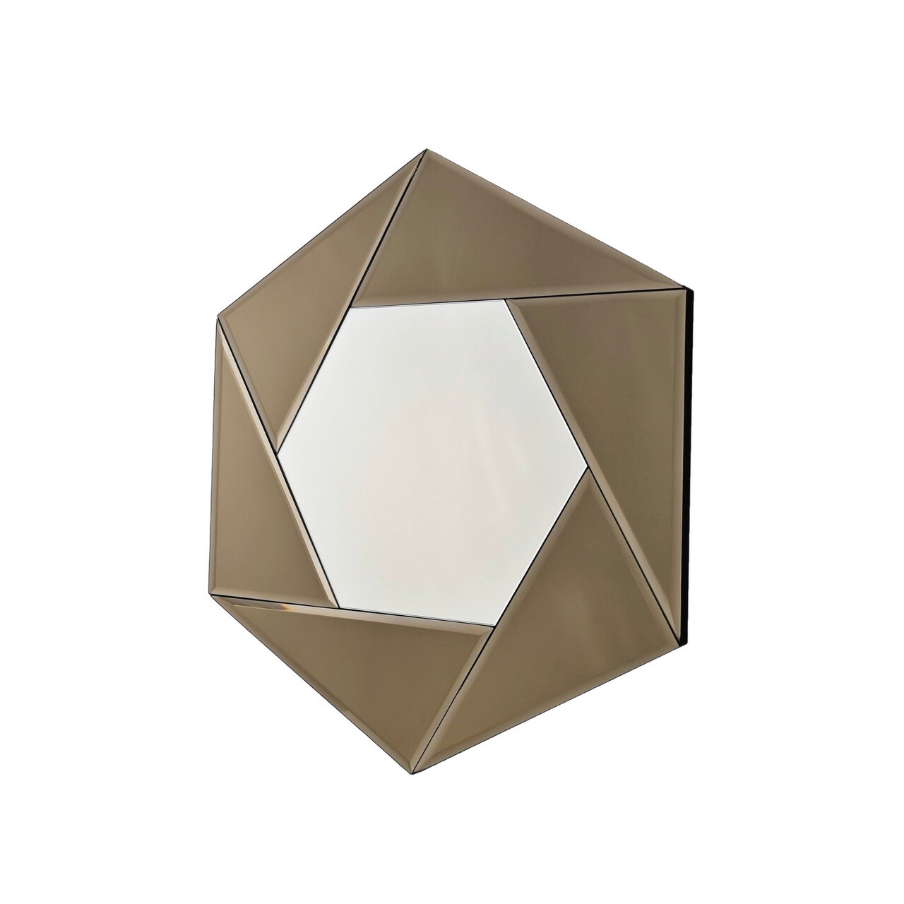 Oglinda decorativa, Neostill, Status, 60x70 cm, PAL, Bronz