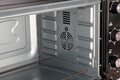 Cuptor electric Jata, 64x40x40 cm/66 L, inox, negru