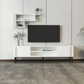 Comoda TV, Inarch, Snow Set, Alb