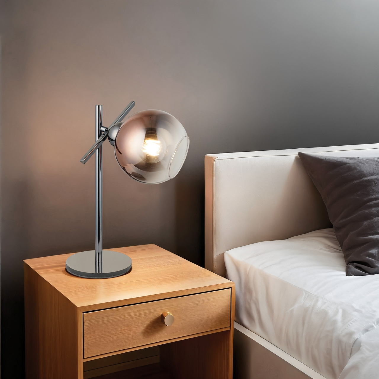 Lampa de masa, Opviq, 341LCA1406, Cobalt