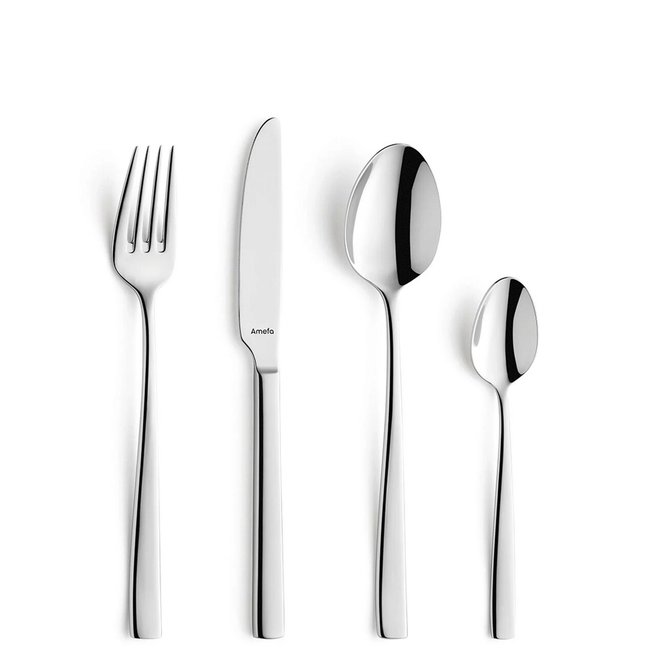 Set tacamuri 24 piese Amefa, Martin, inox 18/10, argintiu — imaginea 2