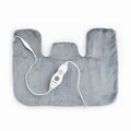 Perna electrica cu incalzire pentru gat si umeri Sholkad, InnovaGoods, zona cervicala, 60 × 45 cm, ergonomica, gri