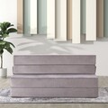 Canapea extensibila 2 locuri, Salida, 363SLD1130, Textil, Gri deschis