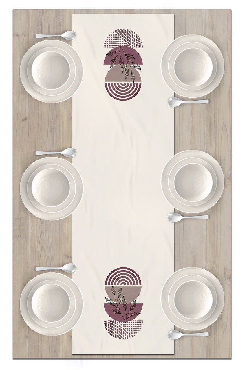 Traversa de masa, Artrunmin-186, 40x135 cm, Poliester, Multicolor — imaginea 2