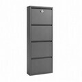 Pantofar, Hanah Home, 4 Doors Lock, 50x140x15 cm, Antracit