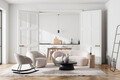 Canapea 2 locuri Tecla, Bizzotto, 191 x 93 x 73 cm, placaj/poliester Boucle, natural