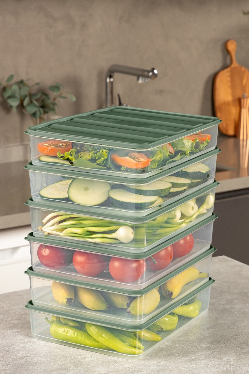 Set recipiente depozitare, Hermia, 964FRM5759, Verde - view 2