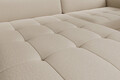 Coltar extensibil stanga 3 locuri ELTAP, LT-18MAN, Gomsi, 228x165x100 cm, lemn/poliester, bej deschis
