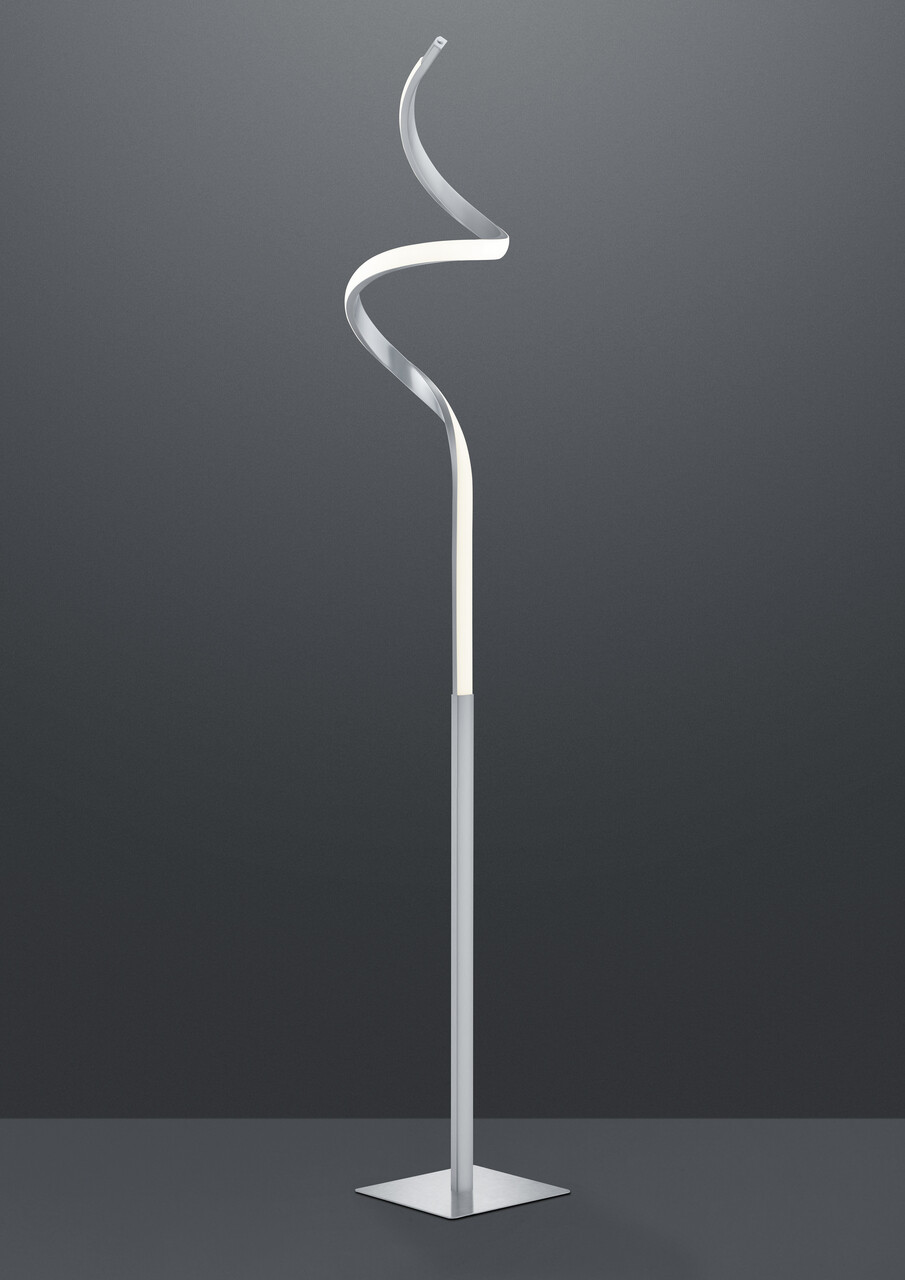 Lampadar Course, RL, 20.5x20.5x145 cm, 11W, 1x SMD LED, metal, argintiu