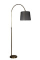 Lampadar, Luin, 534LUN3202, Metal, Negru