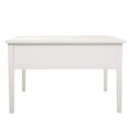 Masuta de cafea cu 4 sertare Creaciones Meng,  80x80x50 cm, lemn de brad/MDF