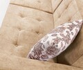 Canapea extensibila Cinar, Pandia Home, 209x80x80 cm, lemn, crem