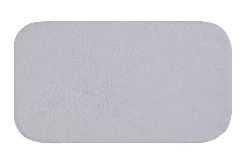 Covoras de baie organic soft 1500, confetti, 50x90 cm, alb