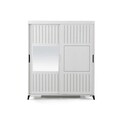 Dulap pentru haine, Comforty, Pasific Home Fuga, 160x216x60 cm, Alb