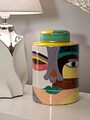 Vas decorativ Piccassy Color Top, Mauro Ferretti, 19x28 cm, ceramica, multicolor