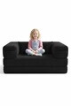 Canapea extensibilă pentru copii, Atelier del Sofa, 326NYR1112, Negru