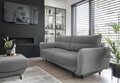 Canapea extensibila 4 locuri ELTAP, SO-SIL-04VE, Silva, 236x95x90 cm, lemn/poliester, gri