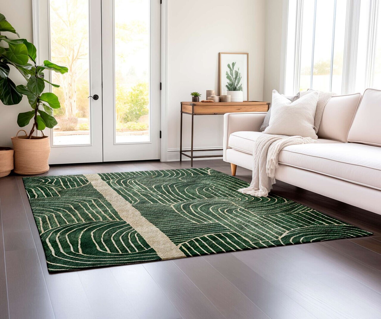 Covor, BSR-11, 140x220 cm, Bumbac/Poliester, Multicolor - view 2