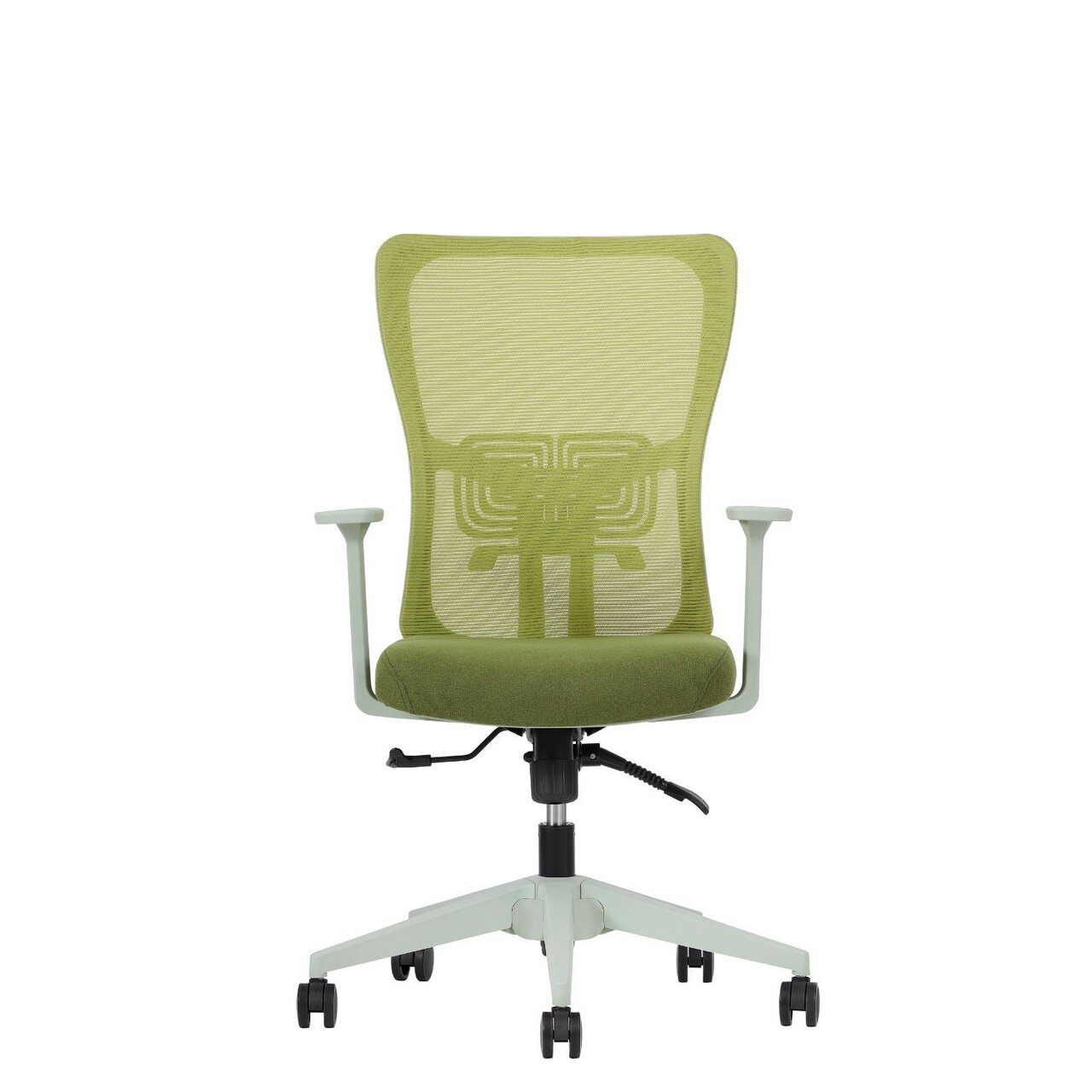 Set scaune de birou (2 piese), Hanah Home, Lumbar 108, Plastic, Verde - view 3