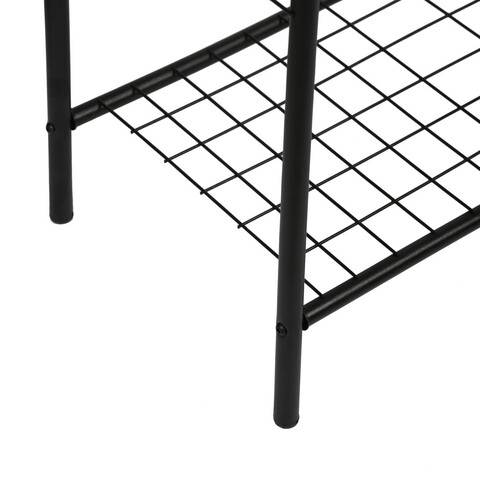 Cuier de perete, Puqa Design, Peter, 169x110x31 cm, Metal, Negru