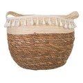 Cos pentru depozitare, Creaciones Meng, 31x27 cm, stuf, natural