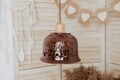Lustra Radacini Laleaua ciocolatie, Deco Republic, E27, 1x60W, ceramica autentica Corund