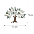 Decoratiune de perete, Alder, Metal, Dimensiune: 117 x 92 cm, Multicolor