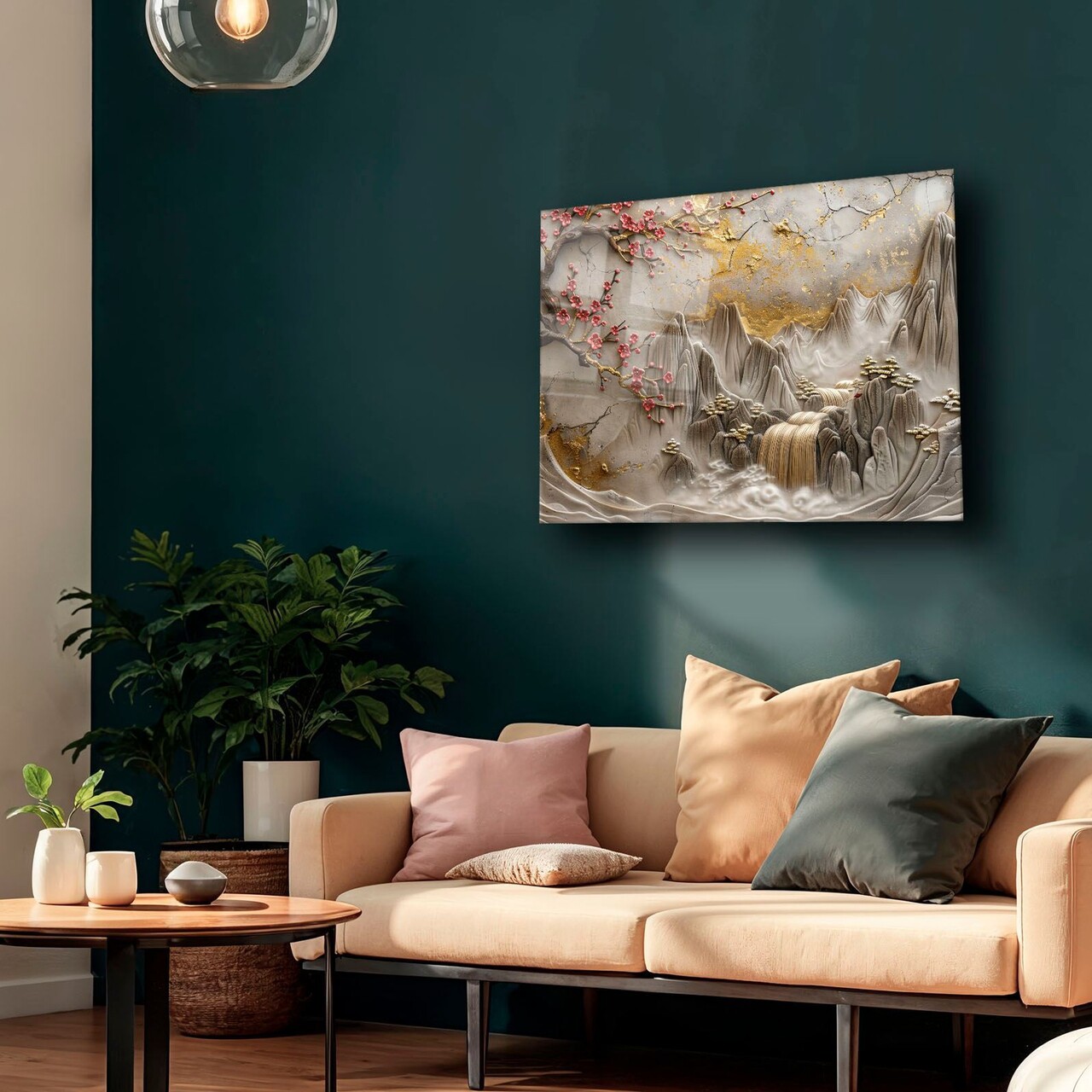 Tablou decorativ, Camtbl-064, 50 x 70 cm, Multicolor - view 3