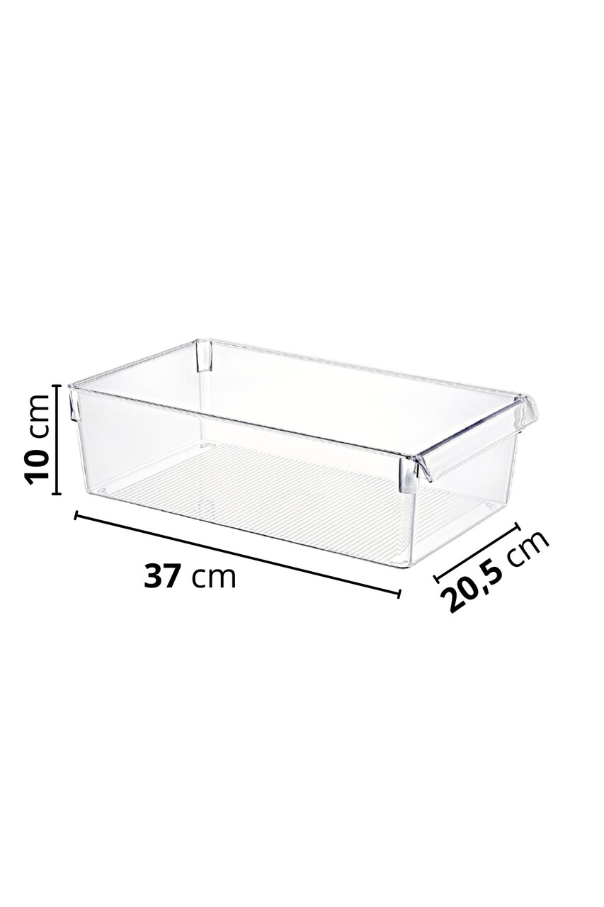 Set organizatoare frigider, Hermia, 639OKK1132, Transparent - imagine 4