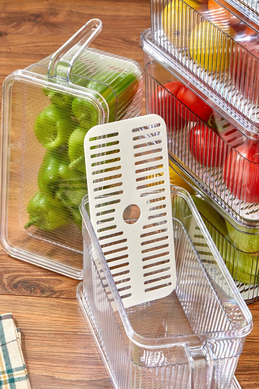 Set recipiente depozitare, Hermia, 452PTR1164, Transparent - imagine 3