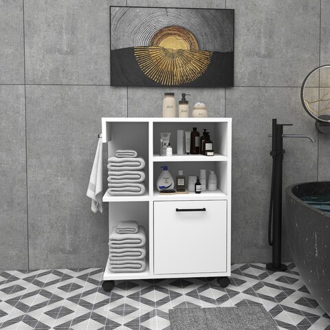 Dulap multifunctional, Arnetti, Rebusa, Alb