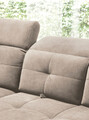 Coltar extensibil stanga 5 locuri ELTAP, LT-20REL, Inferne, 297x210x107 cm, lemn/poliester, bej