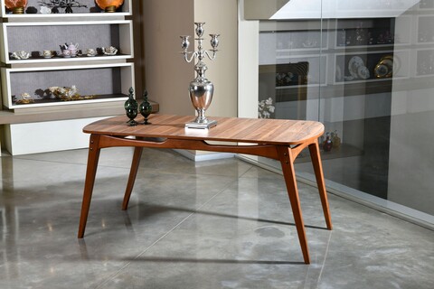 Masa, Vow Chair, Touch 998VOW1706, 160 x 75 x 80 cm, lemn de carpen, maro 160