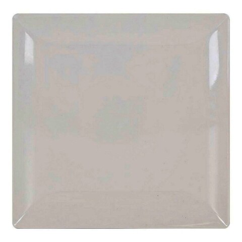 Platou pentru servire elite, la mediterranea, 30x30x2.5 cm, ceramica, alb