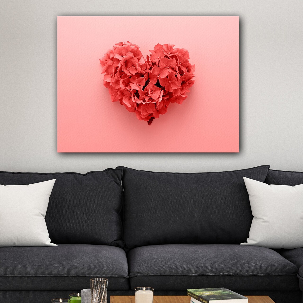 Tablou decorativ 12543349817_70100 Cadru: 100% LEMN (grosime: 3 cm) Multicolor