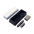 Kit ascutire cutite cu piatra ascutire 5 piese, Zokura