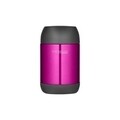 Recipient termos pentru depozitare alimente, Thermos, 500 ml, inox, roz/negru
