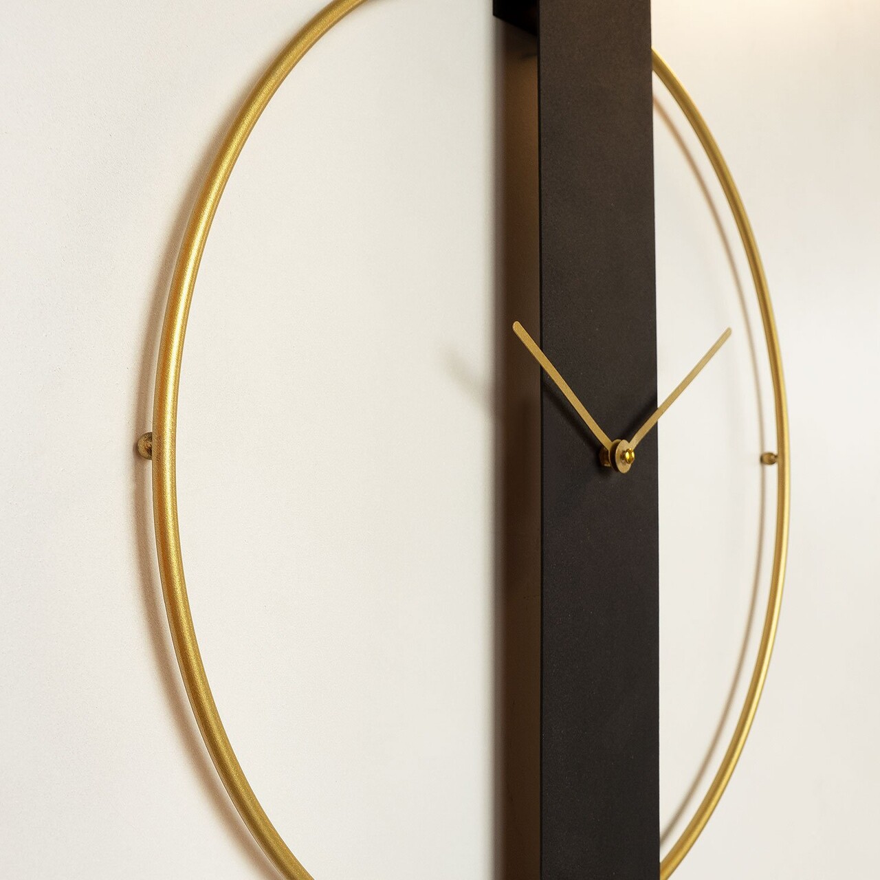 Ceas de perete, Future Metal Wall Clock, Dimensiuni: 49 x 54 cm, Negru - view 3