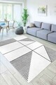 Covor, CLR-7350-Beyaz-16, 100x200 cm, Poliester, Alb