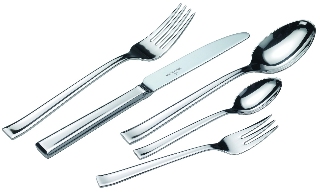 Set tacamuri 68 piese, Villeroy & Boch, Victor Cutlery, 12 persoane, inox 18/10 - 2 | YEO