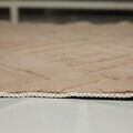 Covor, Dpelus, 100x200 cm, Poliester, Maro