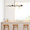 Lustra, Fulgor, 942FLG1215, Metal, Negru