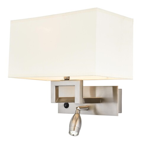 Aplica de perete, hap-9072-m3-n, aurora, 28 x 20 x 33 cm, 1 x e27, 60w, crom
