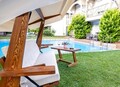 Balansoar de gradina 3 locuri, Swingo, Viva 2400, 237x100x175 cm, Cadru: 100% MID, Bej
