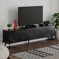 Comoda TV, Decortie, Dune, Negru